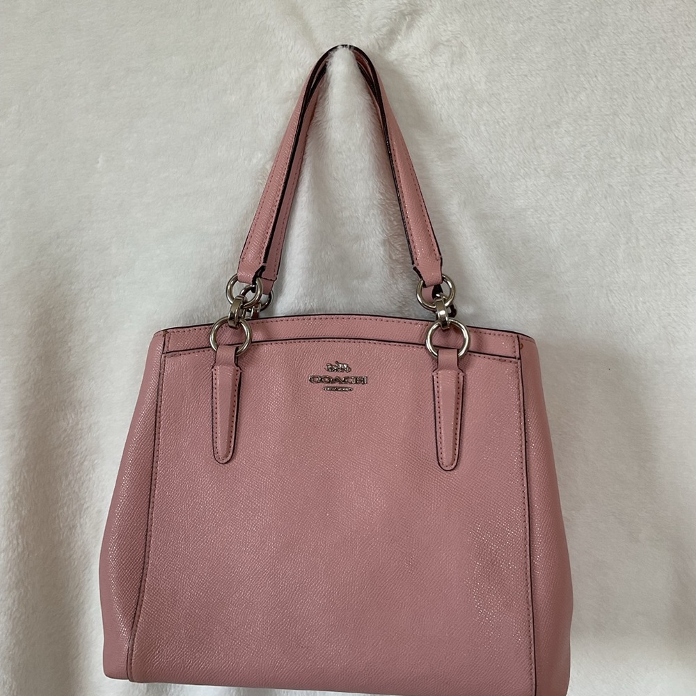 Coach Minetta Satchel/Crossbody Pink